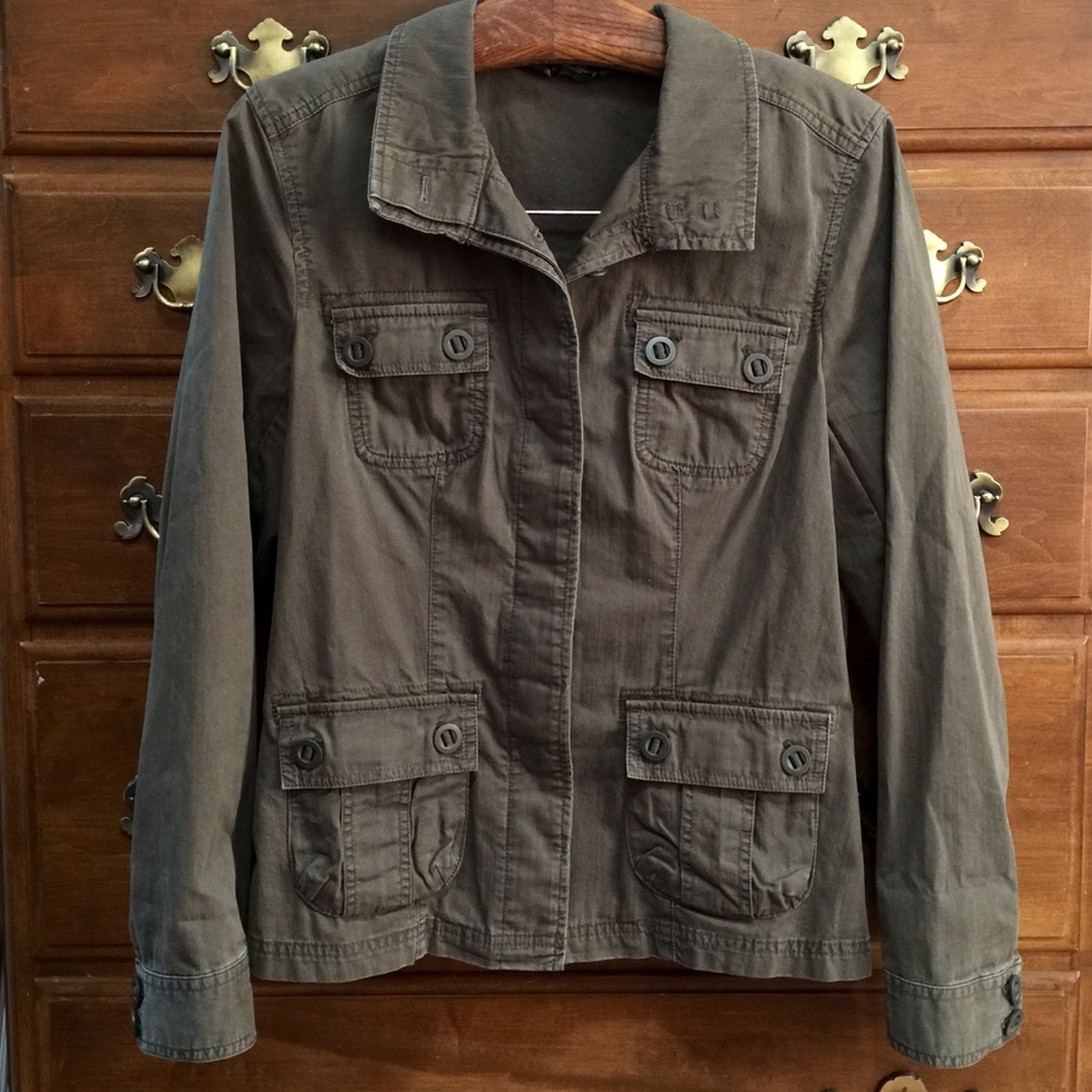 Eddie Bauer Women’s Army Green Utility Jacket